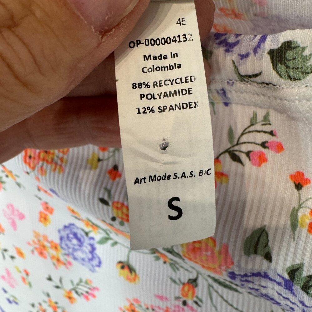 NWT Maaji Floral Rash Guard - Picture 4 of 8